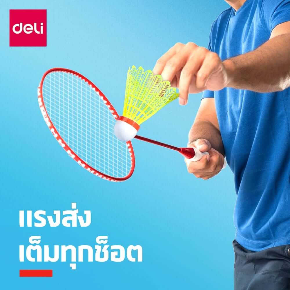 ลูกแบดมินตัน AGNITE ER332-Y-YL-01 ไนลอน สีเหลือง (1 แพ็ค 3 ลูก)_4